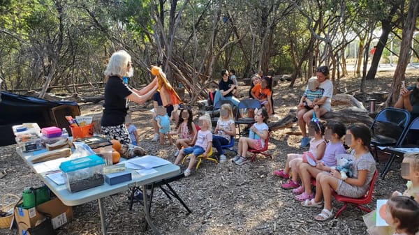 Phil Hardberger Park Conservancy Story Time