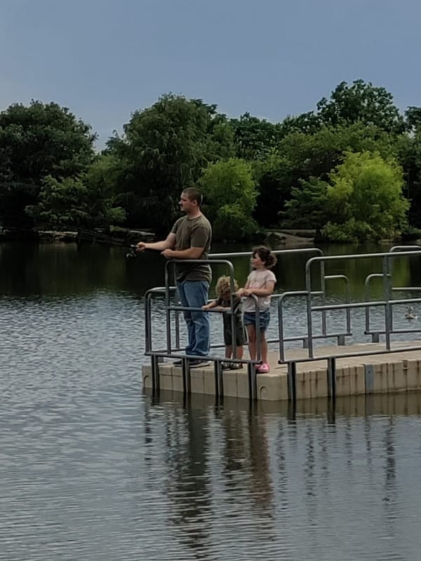 Fishing at Miller's Pond